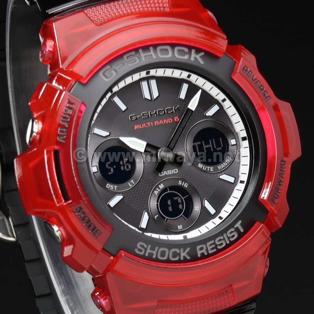 【G-SHOCK】AWG-M100SRB-4AJF