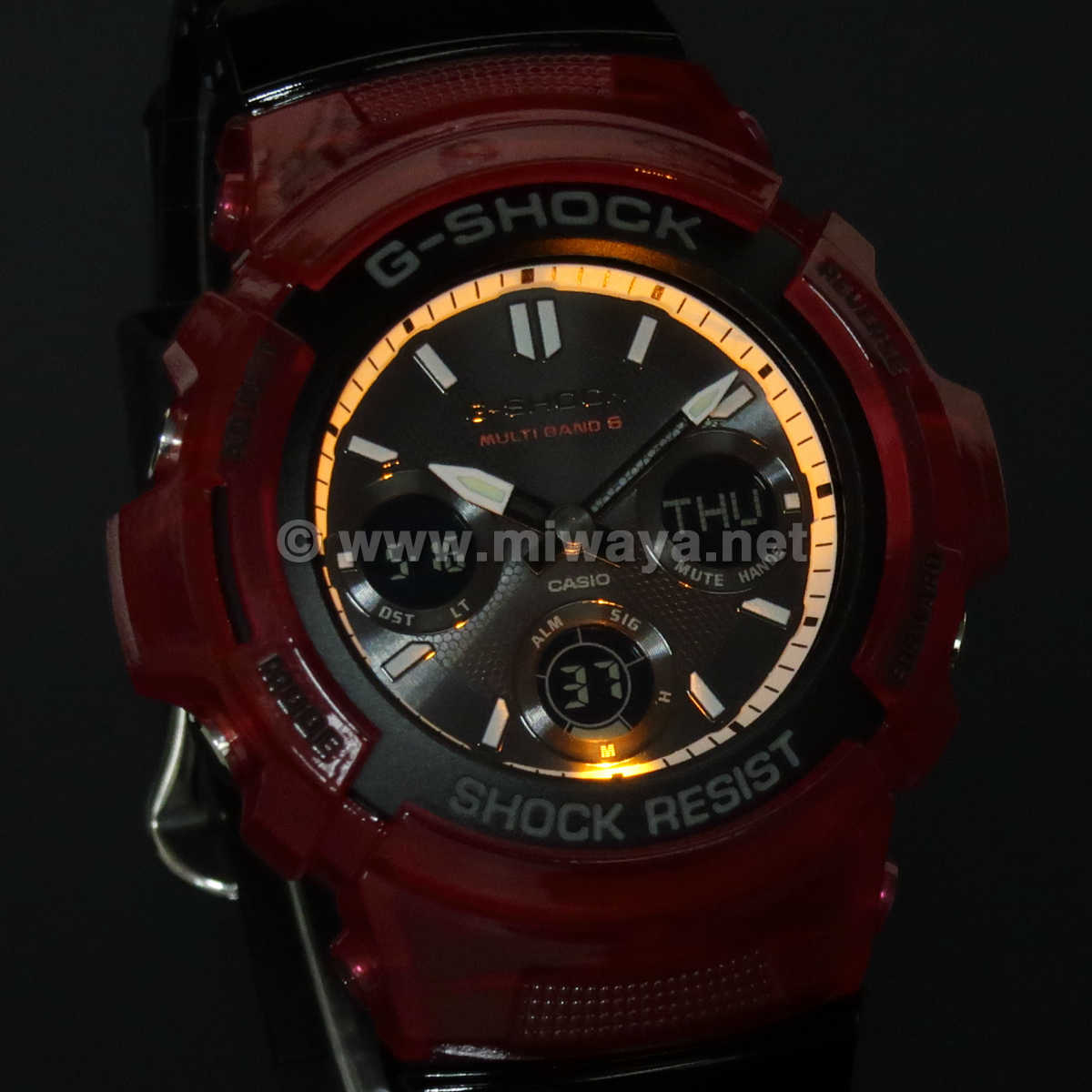 【G-SHOCK】AWG-M100SRB-4AJF