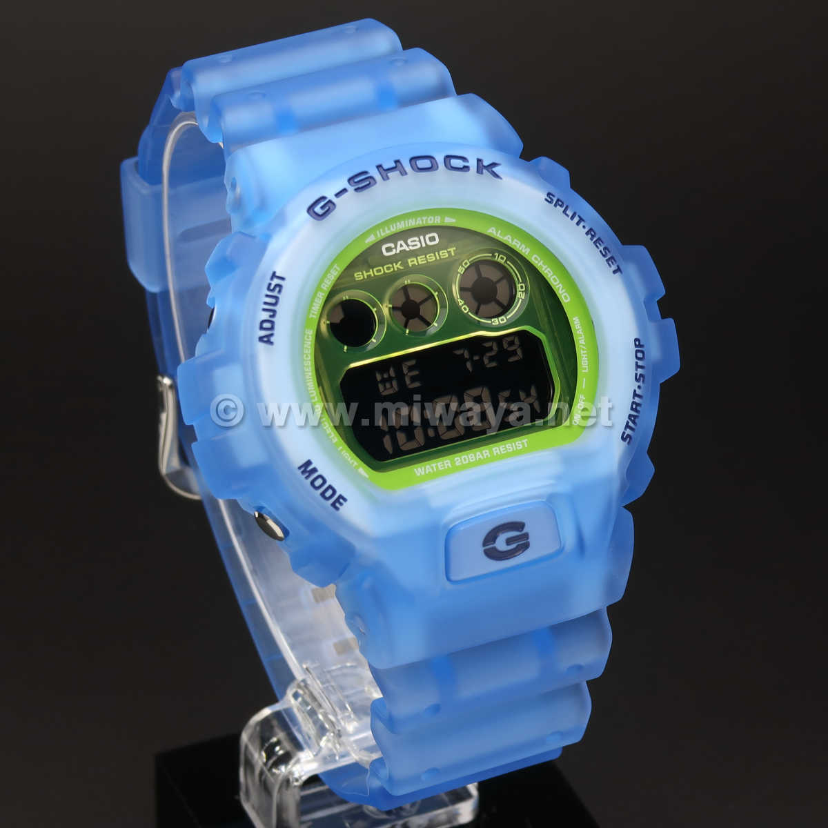SALE／93%OFF】 CASIO G-SHOCK DW-6900LSー2JF 腕時計 クリアブルー
