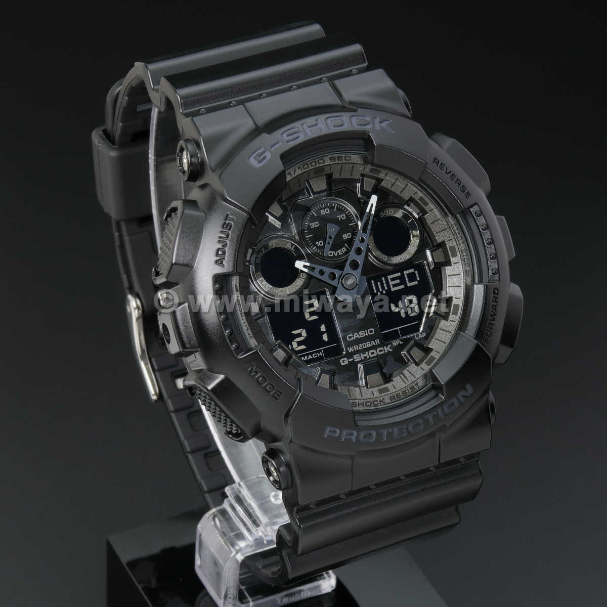 G-SHOCK】GA-100CF-1AJF：ミワヤ本店オンラインショップ