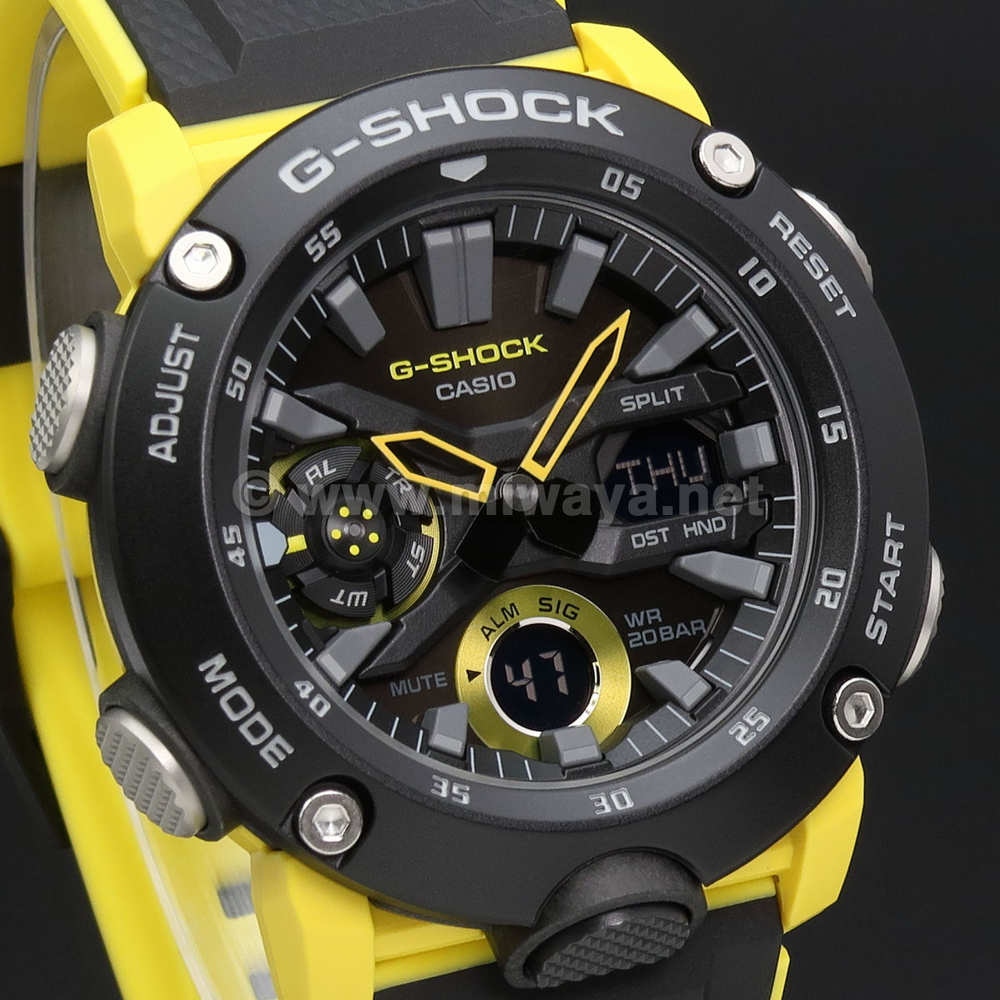 G-SHOCK GA-2000-1A9JF イエロー