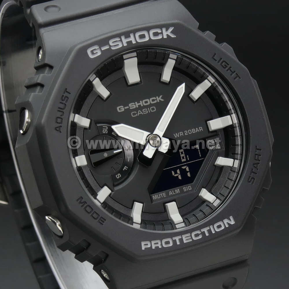 【G-SHOCK】GA-2100-1AJF：ミワヤ本店オンラインショップ