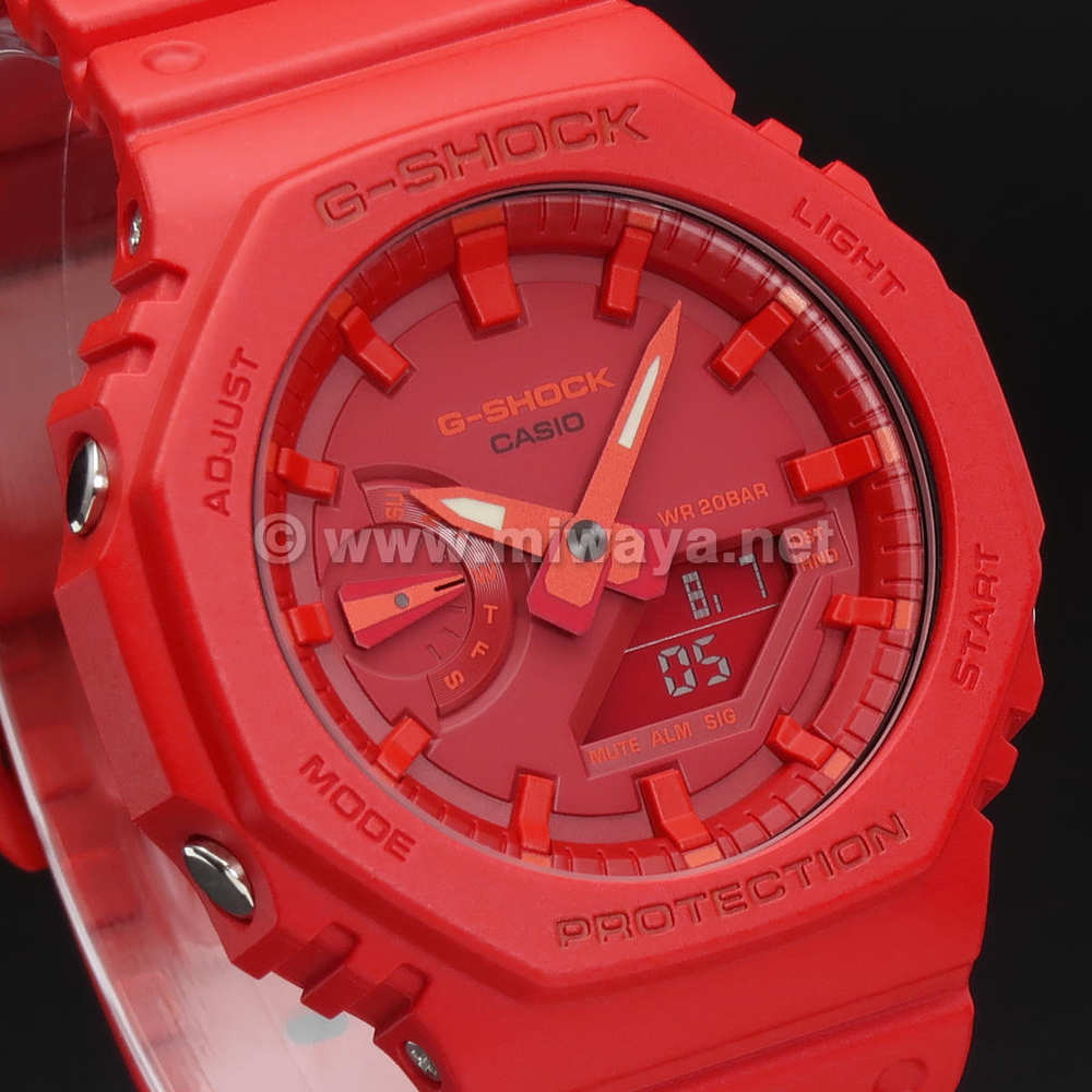 CASIO カシオ G-SHOCK  CA-2100  赤