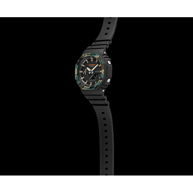 GA-2100SU-1AJF #カモフラ #八角ベゼル G-SHOCK #カシオーク #CASIOAK