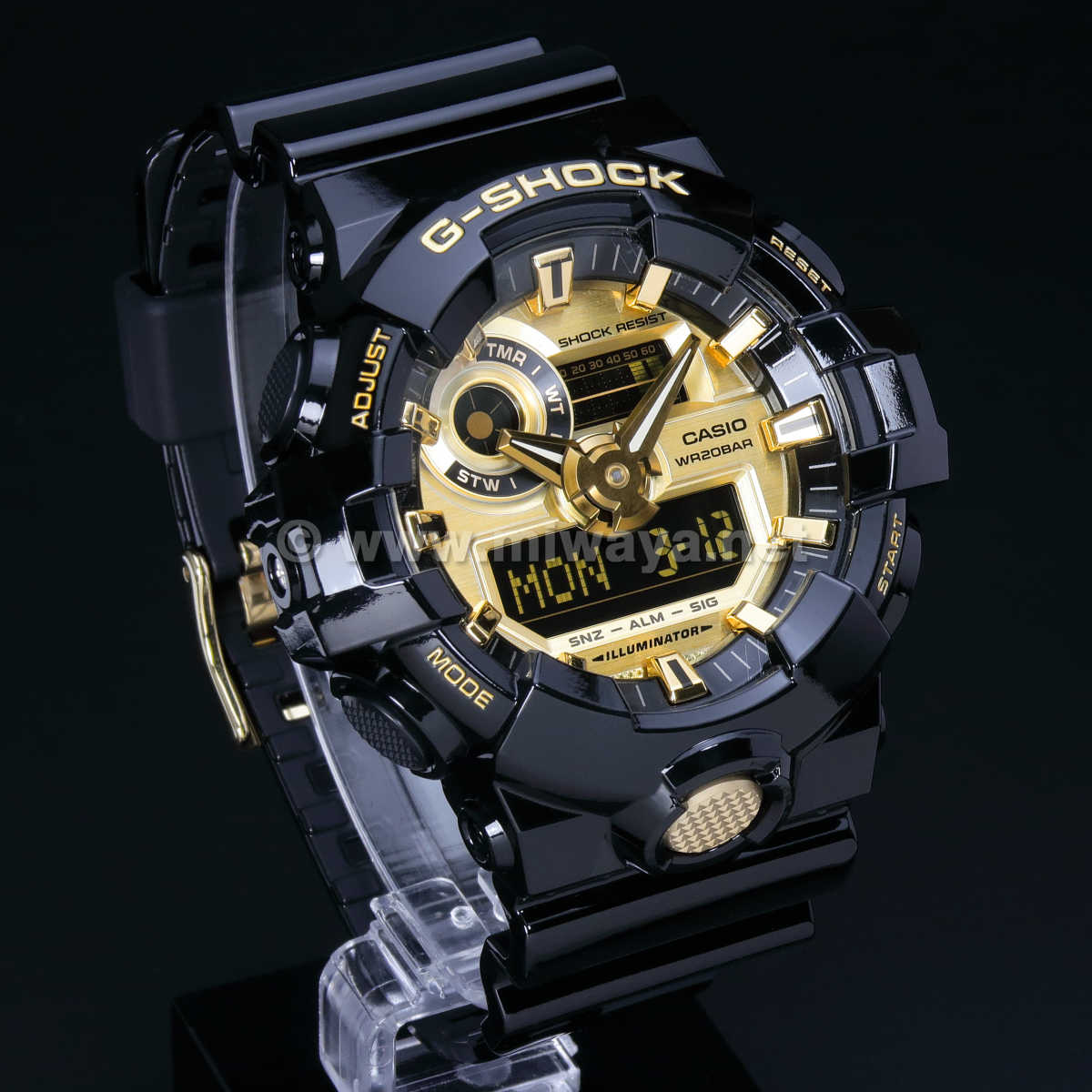 G-SHOCK】GA-710GB-1AJF：ミワヤ本店オンラインショップ