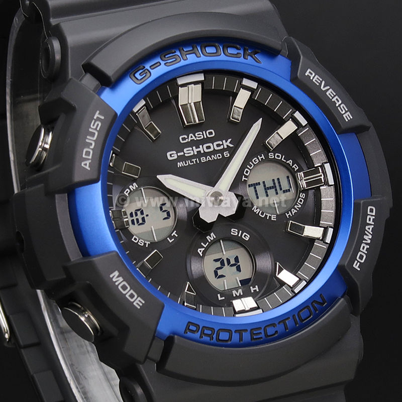 CASIO G-SHOCK 電波 ソーラー GAW-100B-1A2JF