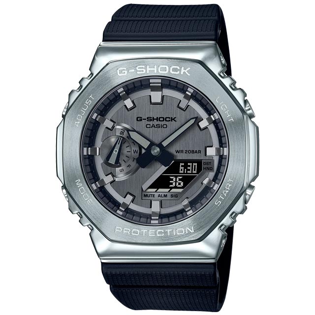 貼ってありますCASIO G-Shock GM-2100B-3AJF 国内正規品 タグ付未使用