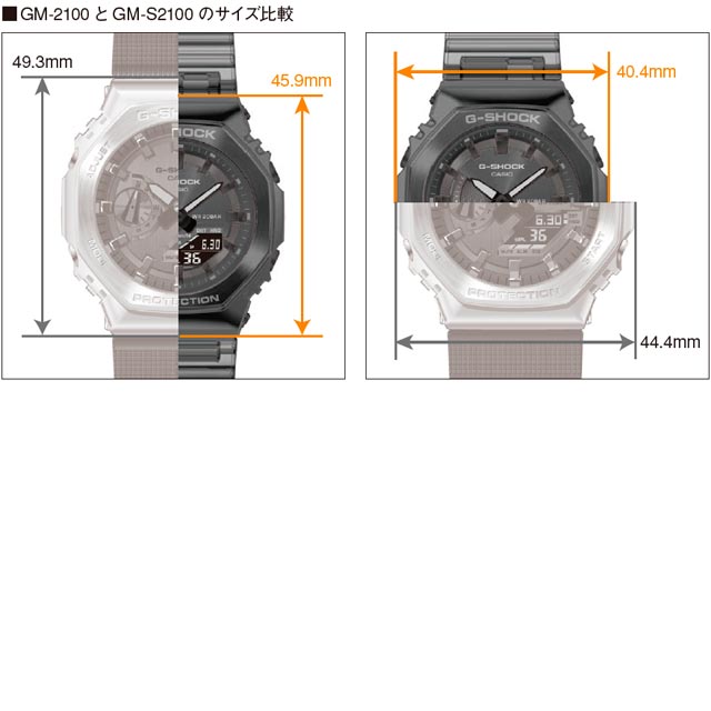 【G-SHOCK】GM-S2100-3AJF