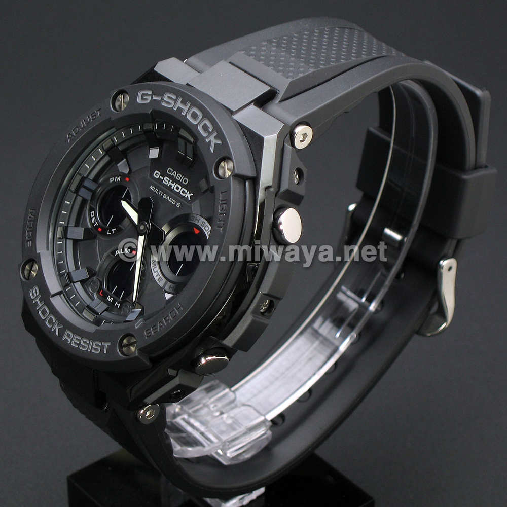 casio g-shock GSTW100G ブラック