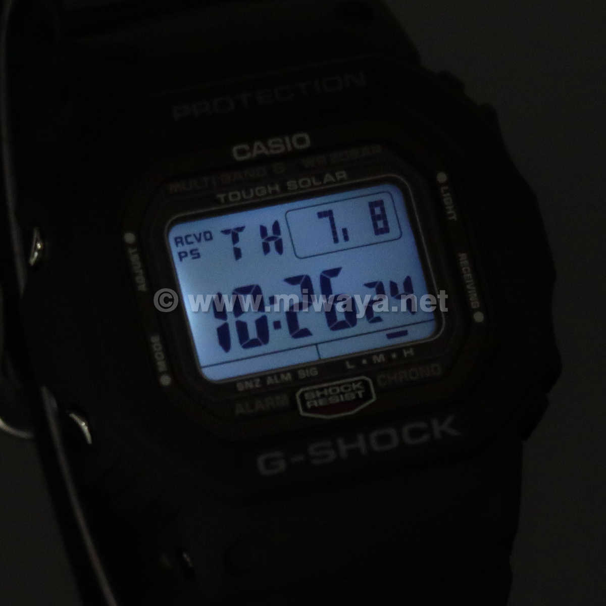 CASIO G-SHOCK GW-5000U-1JF ソーラー電波時計