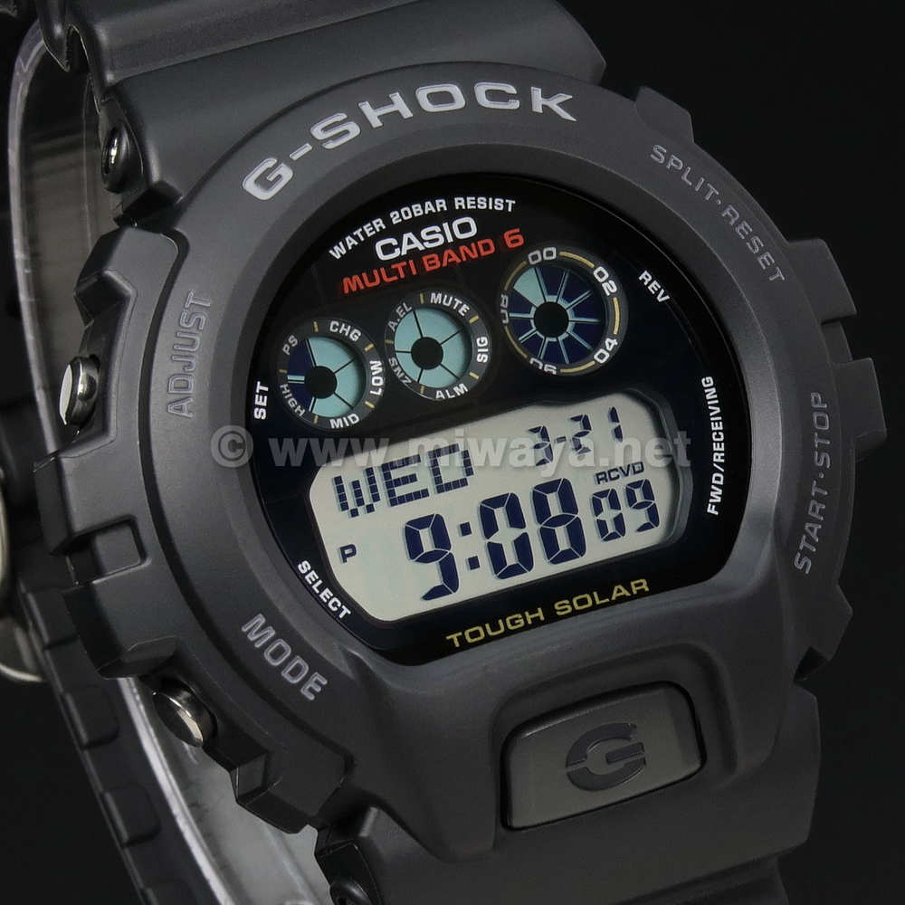 G-SHOCK MULTIBAND6 GW-6900-1JF ソーラー電波時計7800円→6800円