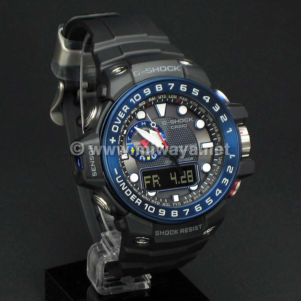 ☆美品 カシオ G-SHOCK GWN-1000B-1BJF メンズ