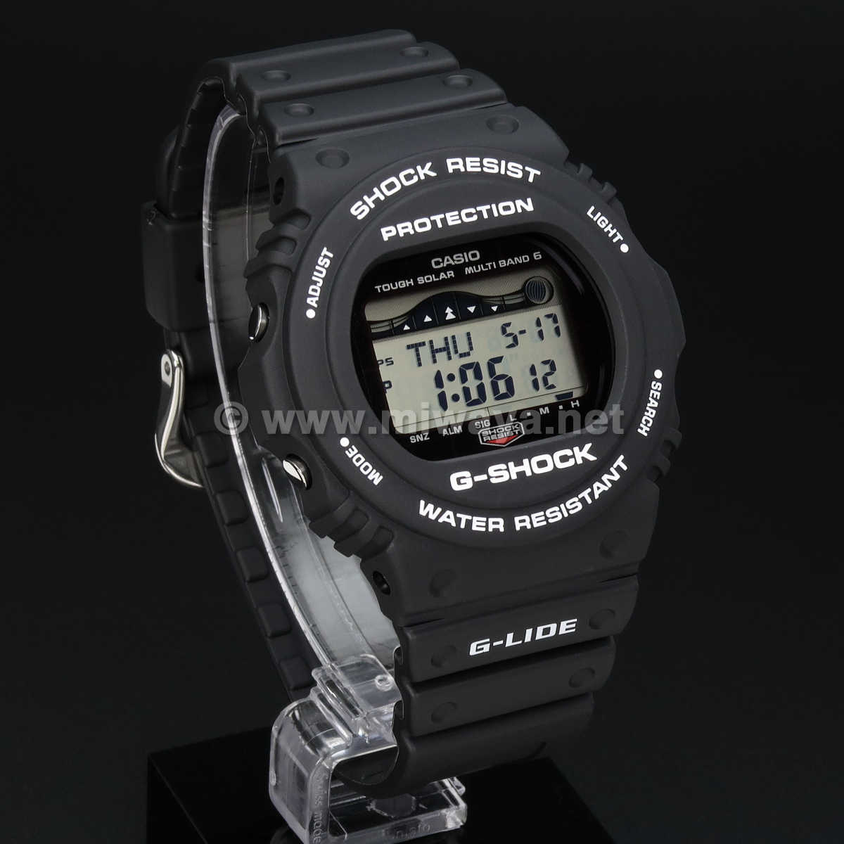 【美品】カシオCASIO/GWXー5700CSー1JF/ソーラー電波