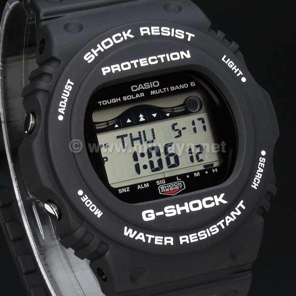 【美品】カシオCASIO/GWXー5700CSー1JF/ソーラー電波