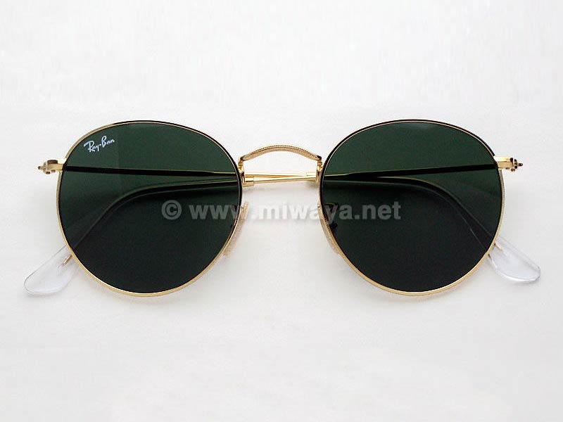 【RayBan】ラウンドメタル RB3447 001 50